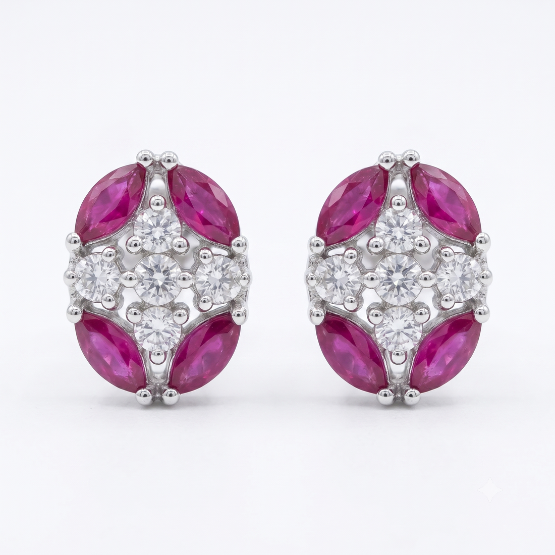 Silvme Royal Crown Drop Earrings, crafted in 925 sterling silver for women, premium silver jewellery