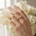 Silvme Chain Link Minimal 925 sterling silver ring for women — side profile
