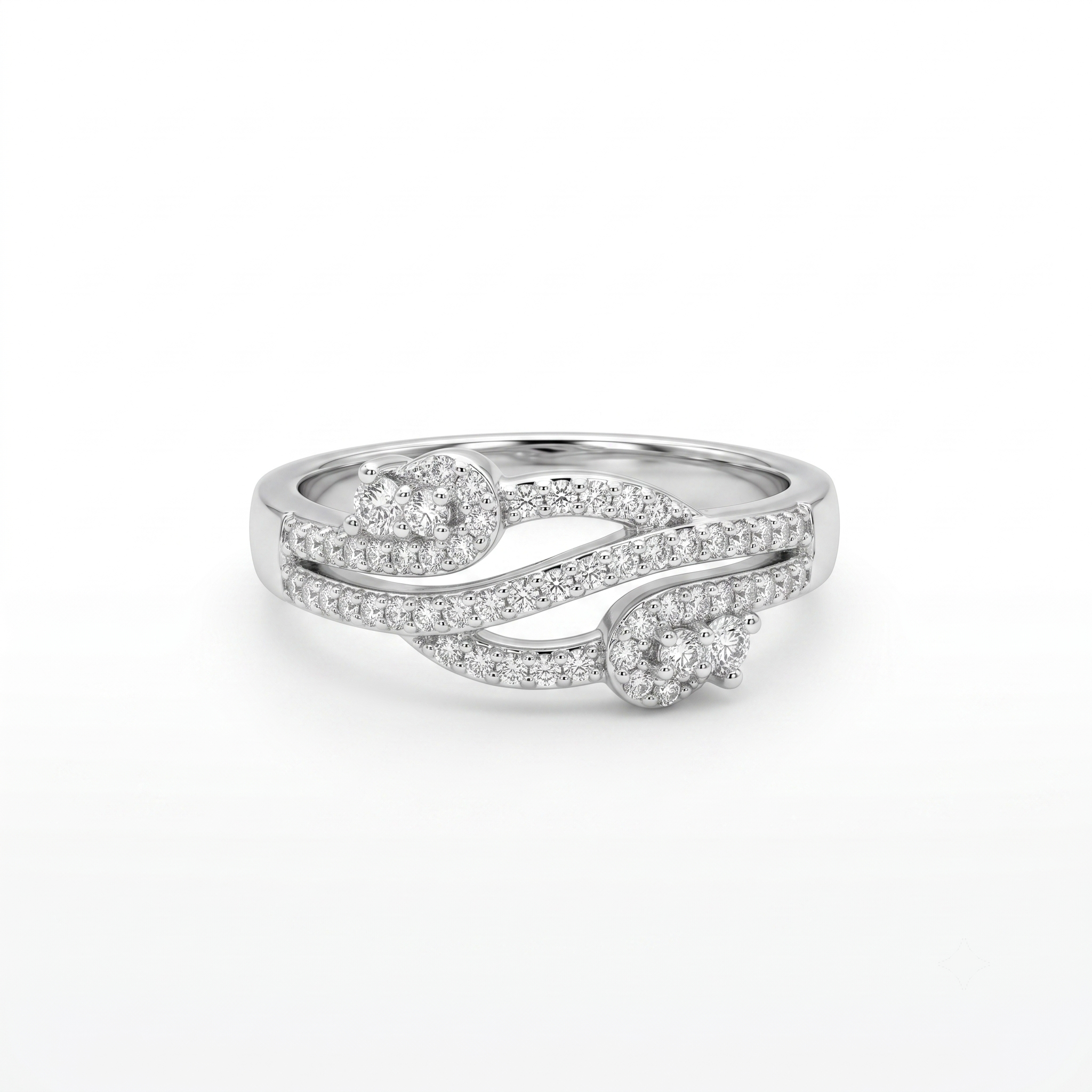 A giftable 925 sterling silver – the Silvme Ocean Wave Textured Ring, timeless everyday elegance