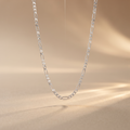 925 silver rhodium-plated chain for women and men from Silvme, around 2.17 g on the scale