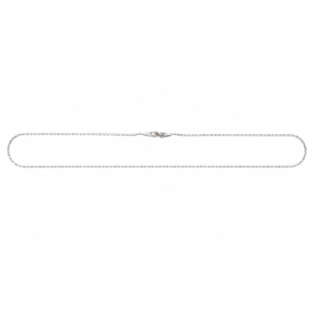 Silvme 925 Sterling Silver Box Chain, Approx. 6.06 g, for Women and Men