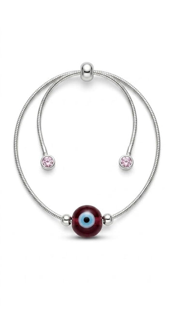 Silvme Bead Chain Bracelet in 925 sterling silver, jewellery for women, a graceful gift for her