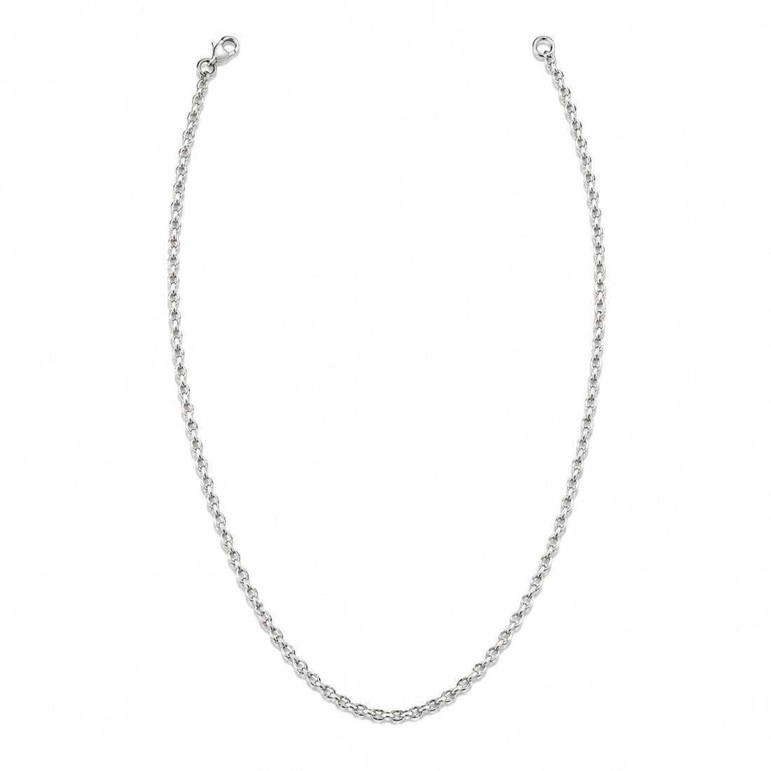 Silvme chain in solid 925 sterling silver, approx. 3.28 g, sterling clasp and findings