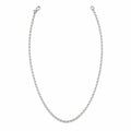 Silvme chain in solid 925 sterling silver, approx. 3.28 g, sterling clasp and findings