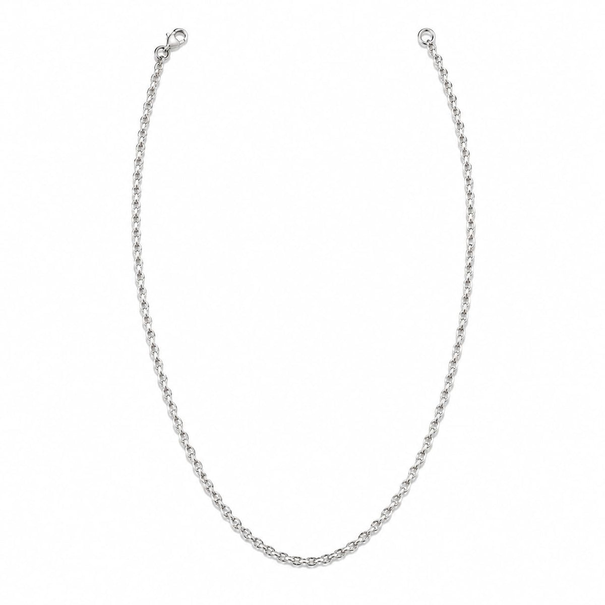 Silvme chain in solid 925 sterling silver, approx. 3.28 g, sterling clasp and findings
