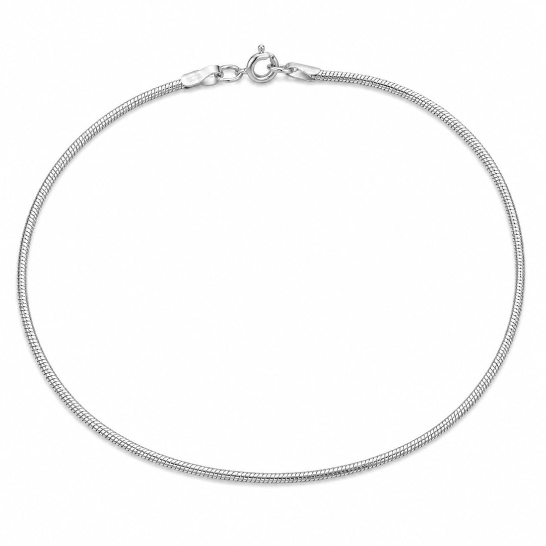 Sterling silver rhodium-plated chain by Silvme, made for women and men, close to 3.59 g in weight
