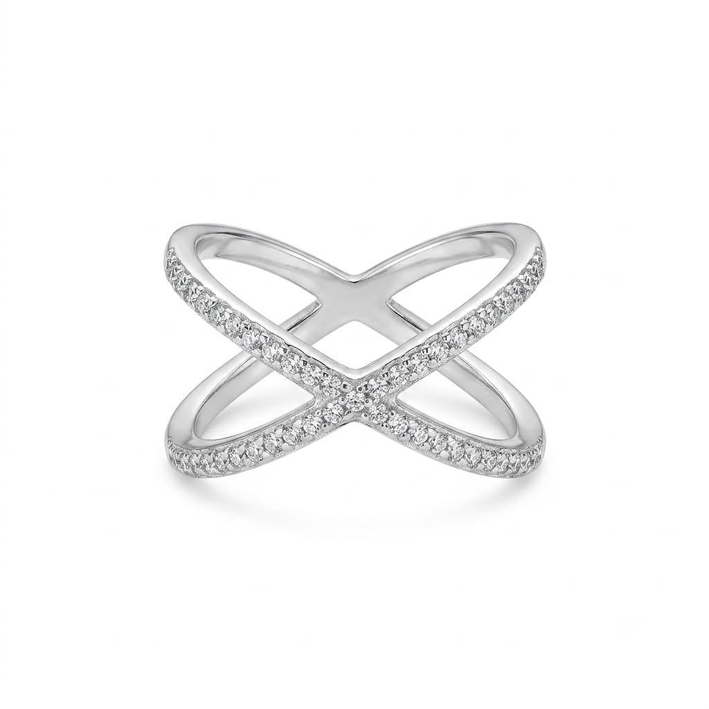 Silvme Coin-Inspired 925 sterling silver ring for women — front view on white background