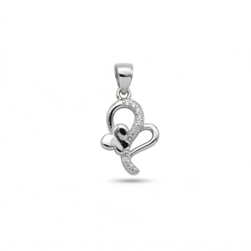 Silvme OM Pendant in 925 sterling silver, jewellery for women, a graceful gift for her, refined silver accessory