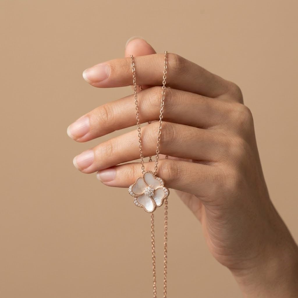 Silvme CZ Solitaire Pendant Necklace highlighting its cubic zirconia accents in 925 sterling silver