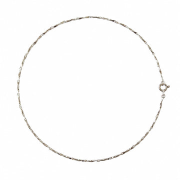 Silvme 925 Sterling Silver Rhodium-Plated Chain, Approx. 2.11 g, for Women and Men