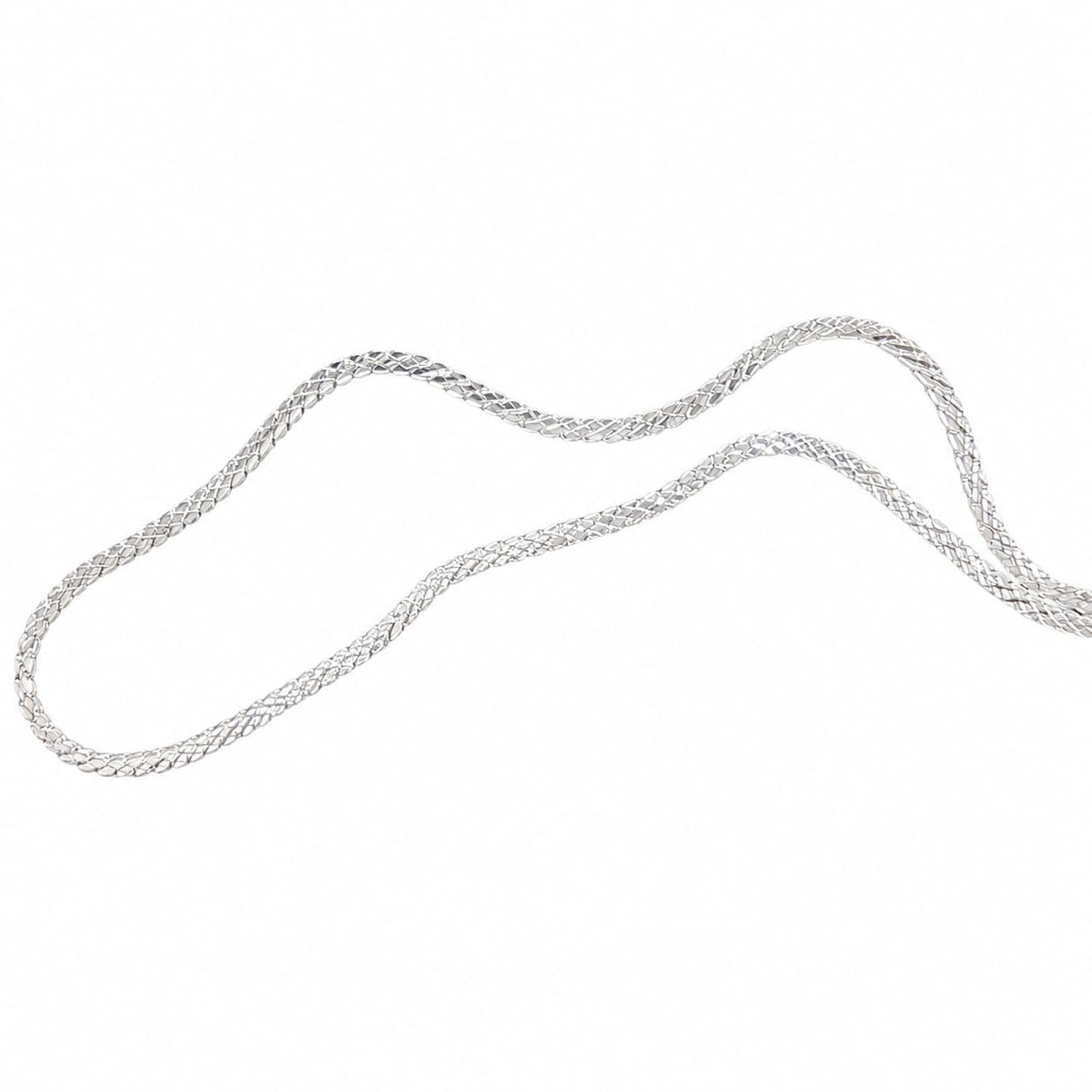 Silvme chain in solid 925 sterling silver, approx. 6.33 g, sterling clasp and findings