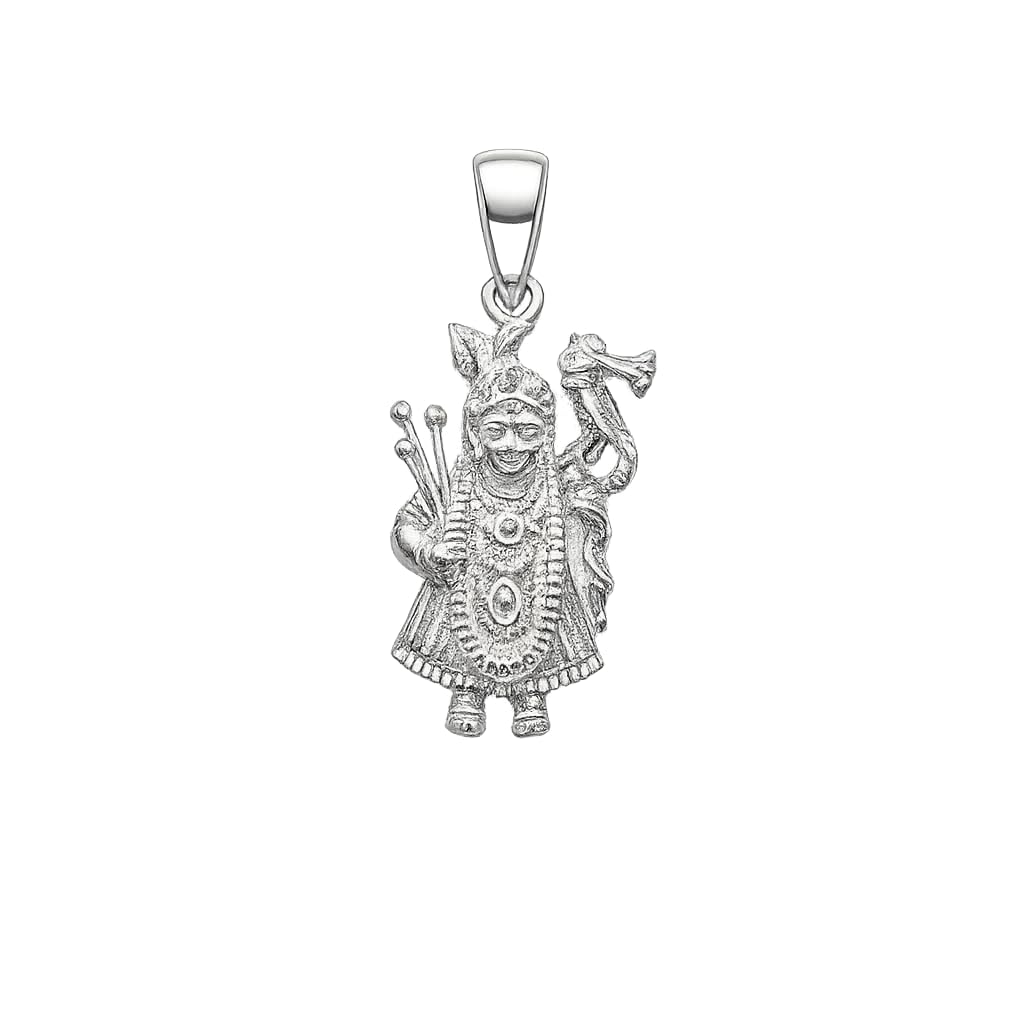 Silvme Krishna Ji Pendant, crafted in 925 sterling silver for women, a gift-worthy silver piece