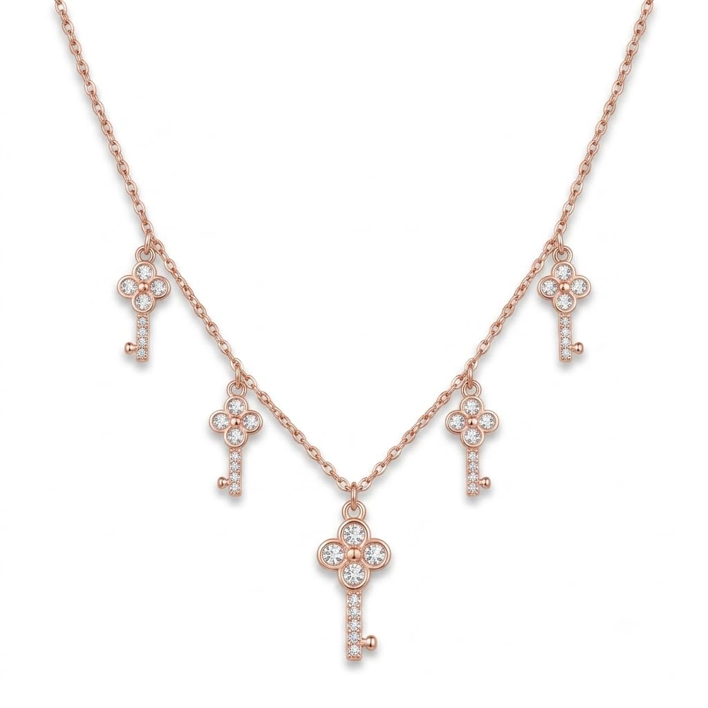 Silvme Butterfly CZ Pendant Necklace accented with sparkling cubic zirconia, crafted in 925 sterling silver for women