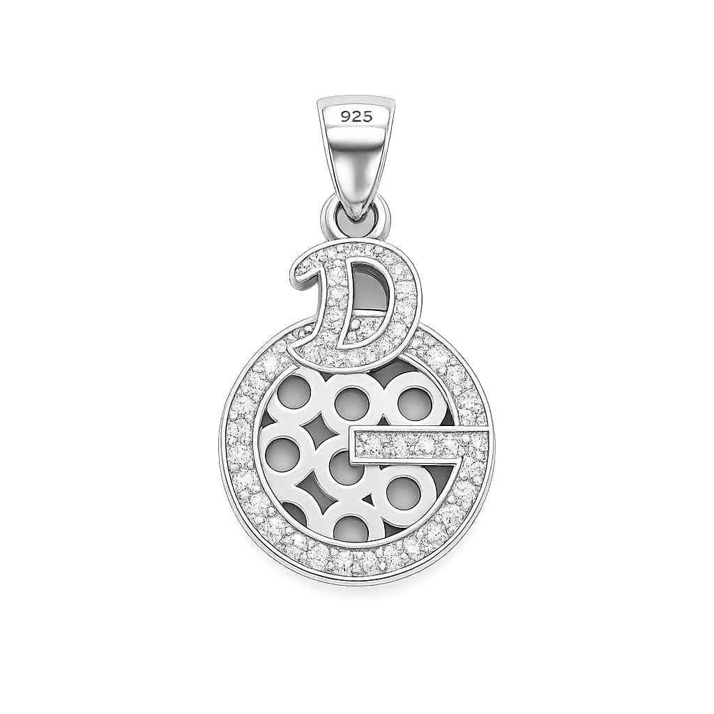 Silvme Spiritual Pendant Necklace Blessed Gift in 925 sterling silver, jewellery for women
