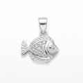 Silvme Lotus Pendant Necklace Wellness Spiritual Gift in 925 sterling silver, jewellery for women
