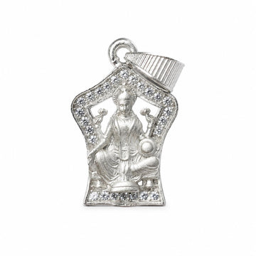 925 sterling silver Devi Lakshmi Pendant by Silvme, an elegant accessory for her, premium silver jewellery