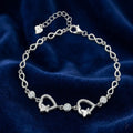 Silvme Star Cluster Bracelet in 925 sterling silver – Celestial Star Design Silver Bracelet