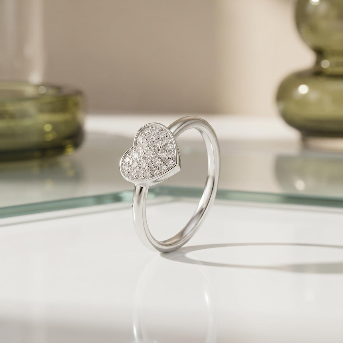 Silvme Christmas Gift 925 sterling silver ring for women — worn on the finger