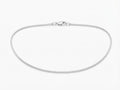 Sterling silver box link chain by Silvme, made for women and men, close to 6.11 g in weight