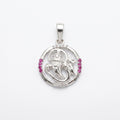 Silvme Pendant Necklace Lucky Charm Gift, crafted in 925 sterling silver for women, refined silver accessory