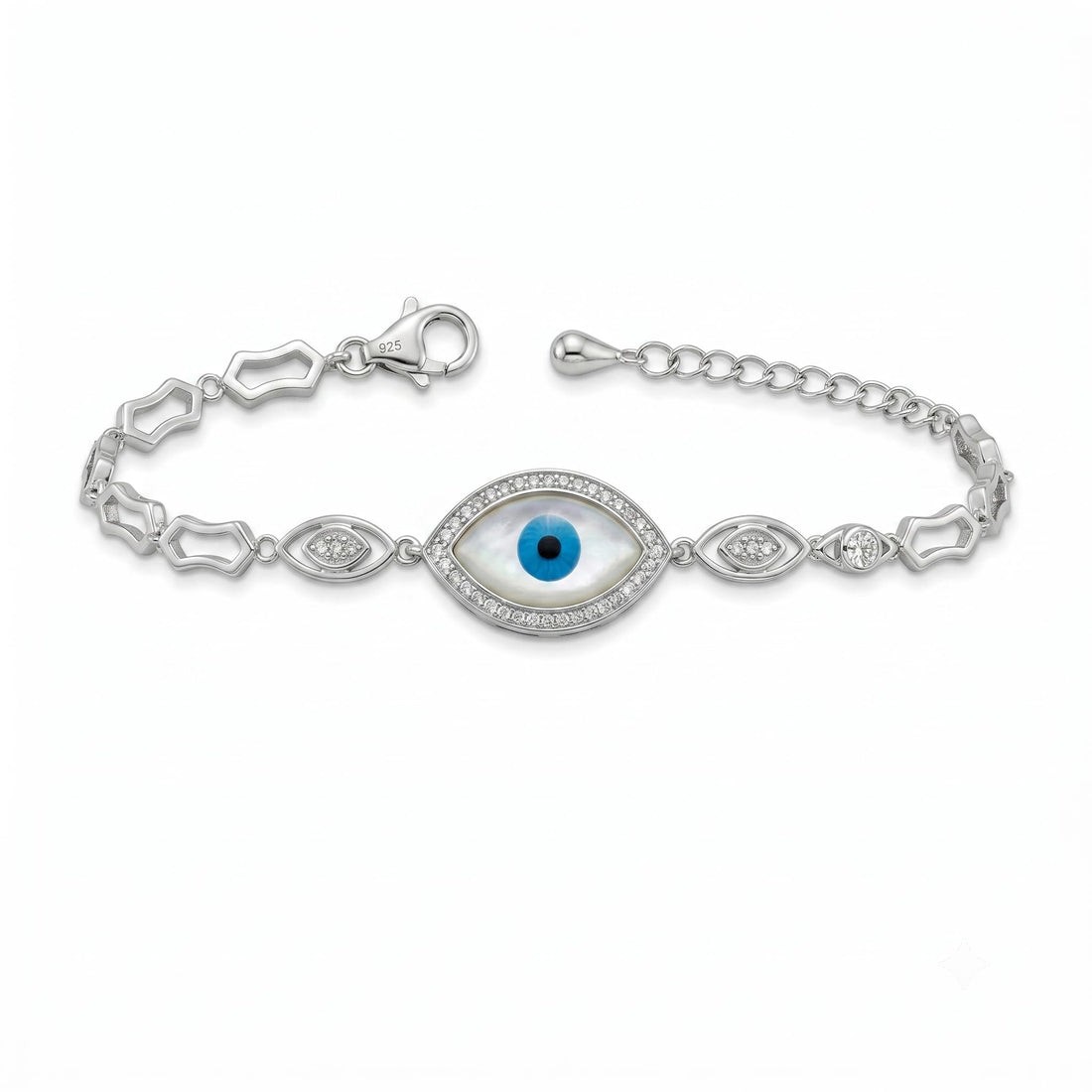 Silvme Fantasy CZ Bracelet with cubic zirconia, crafted in 925 sterling silver for women, premium silver jewellery