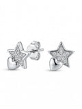 Star & Heart Stone-Set Stud Earrings, additional product view 3