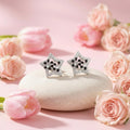 Black Star Stud Earrings, additional product view 6