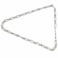 Sterling silver chain by Silvme, made for men, close to 16.62 g in weight, sterling silver throughout