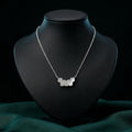 Silvme Teardrop Pendant Necklace in 925 sterling silver, ready for a gift for mom for women