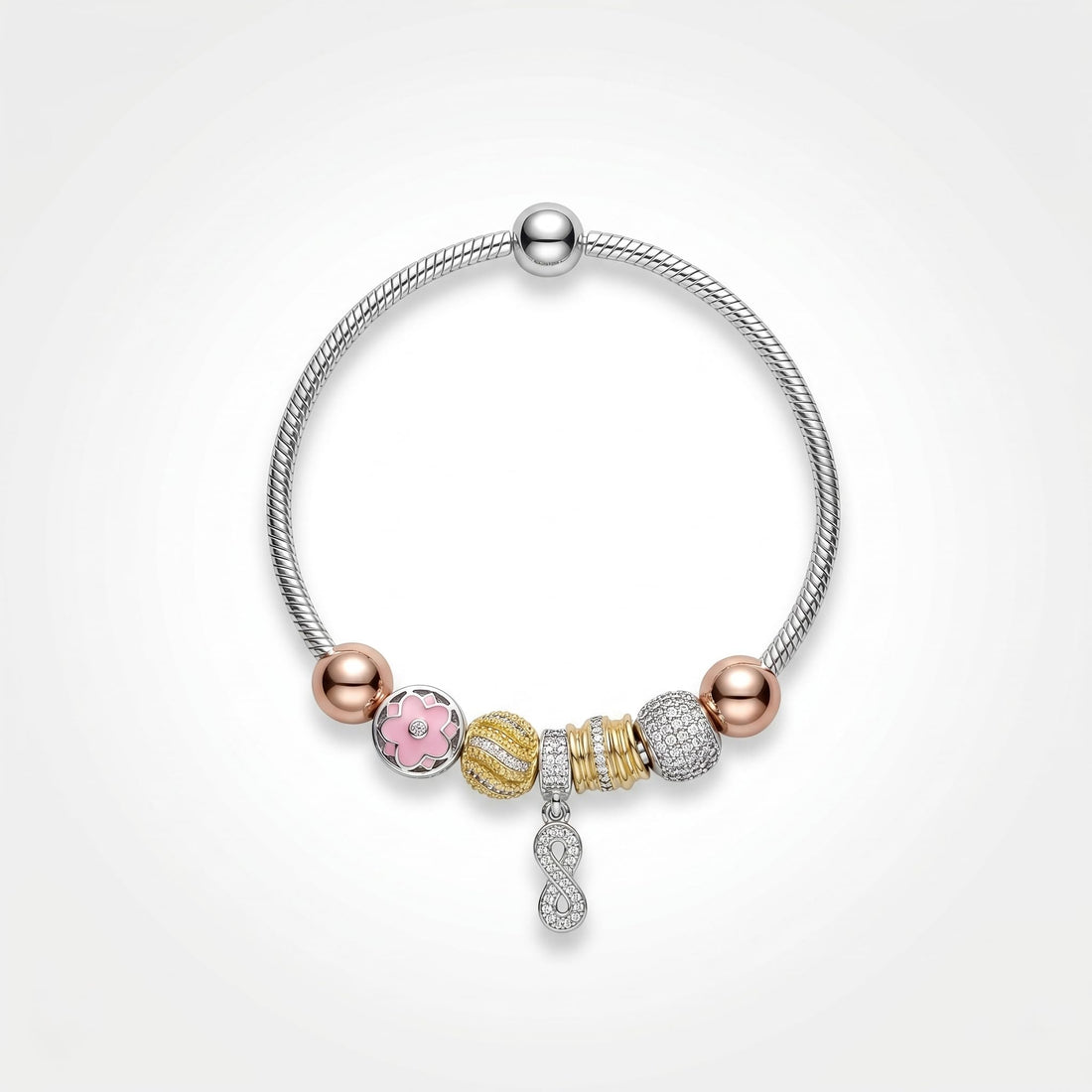 Silvme Tennis CZ Bracelet featuring 925 sterling silver 925 purity, 925 sterling silver jewellery, ideal as a birthday gift