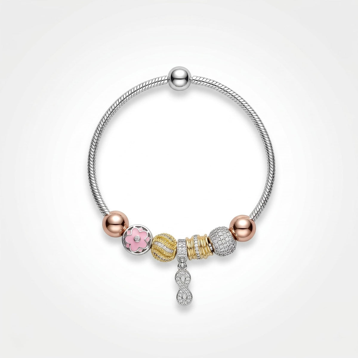 Silvme Tennis CZ Bracelet featuring 925 sterling silver 925 purity, 925 sterling silver jewellery, ideal as a birthday gift