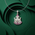 Silvme Contemporary Pendant Necklace Modern showcasing its contemporary pendant design in 925 silver