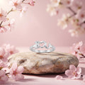 Silvme Friendship 925 sterling silver ring for women — worn on the finger