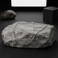 925 silver rhodium-plated chain for women and men from Silvme, around 3.66 g on the scale