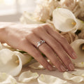 Silvme Friendship 925 sterling silver ring for women — close-up detail