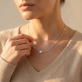 24 inch 925 sterling silver box link chain by Silvme, weighing about 2.6 g, clasp included