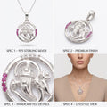 Silvme Pendant Necklace Lucky Charm Gift in 925 silver, a fine pick as an anniversary gift