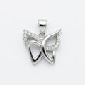 Silvme Butterfly Wings Pendant in 925 sterling silver, jewellery for women, a gift-worthy silver piece