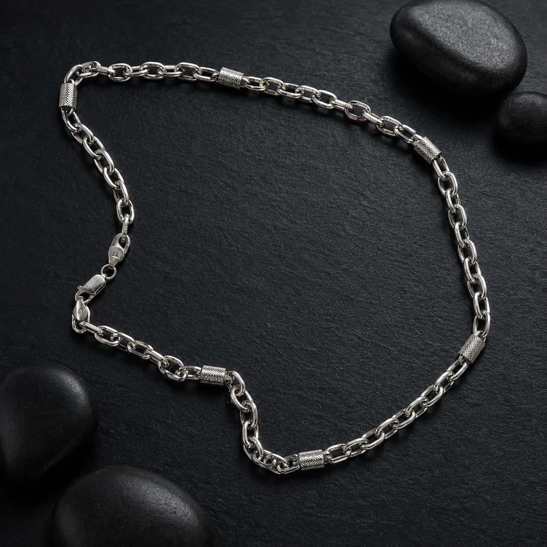 Silvme 925 Sterling Silver Chain, Approx. 19.51 g, for Men
