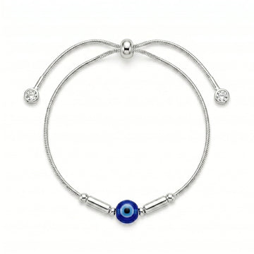 Silvme Moon Star Bracelet, crafted in 925 sterling silver for women, a gift-worthy silver piece