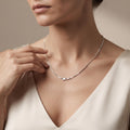 925 silver box link chain for women and men from Silvme, around 3.79 g on the scale