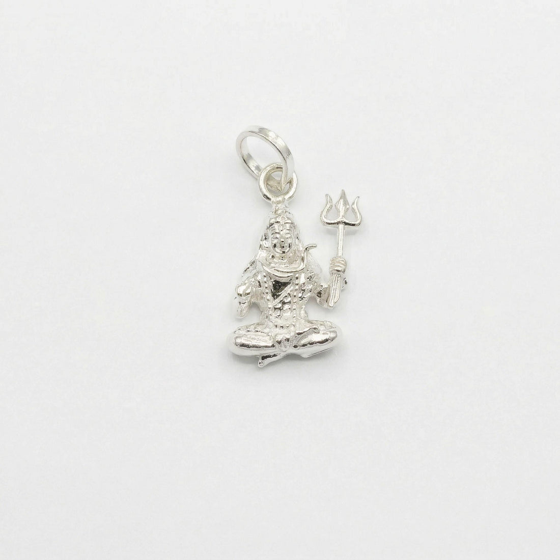 925 sterling silver Mahadev Pendant by Silvme, an elegant accessory for her for women, minimal modern styling