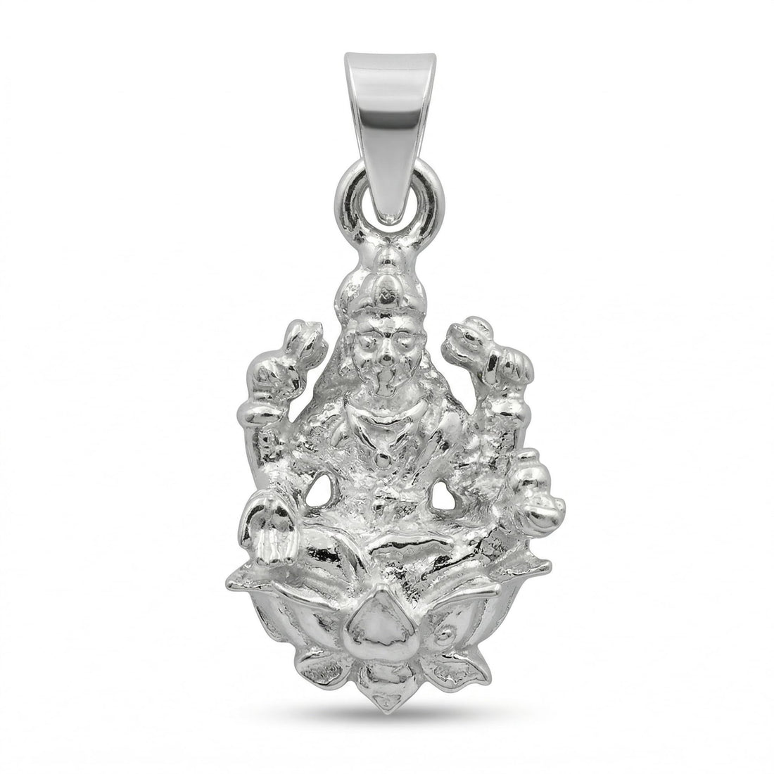 Silvme Devi Lakshmi Pendant in 925 sterling silver, jewellery for women, a graceful gift for her