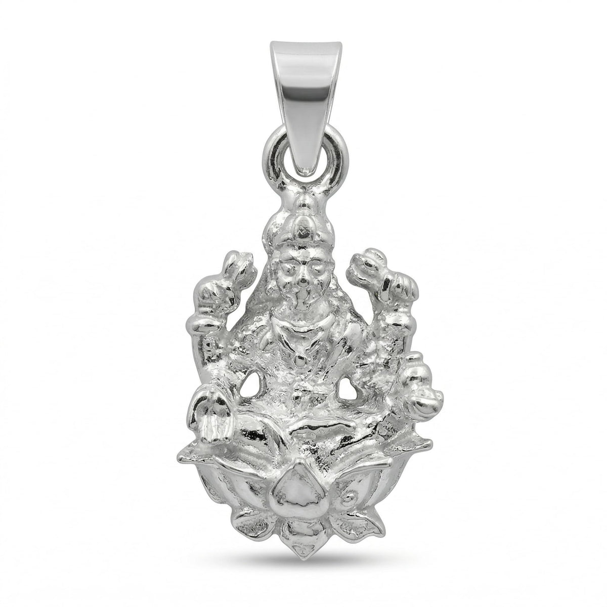 Silvme Devi Lakshmi Pendant in 925 sterling silver, jewellery for women, a graceful gift for her