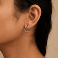 Silvme Balinese Coil Bali Hoop Earrings - chandi ki bali bali hoop earrings, 925 silver jewellery gift for sister