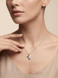 Silvme Family Tree Pendant Necklace Meaningful Gift with its softly polished 925 silver surface