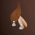 Planet & Star Drop Earrings with Stone-Set, additional product view 4