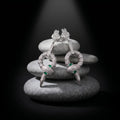 Serpent Snake Statement Stone-Set Drop Earrings, additional product view 3