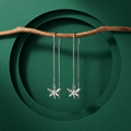 Dragonfly Charm Threader Earrings, additional product view 4