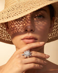 925 silver statement turtle ring for women - birthday and anniversary gift for wife, girlfriend or sister